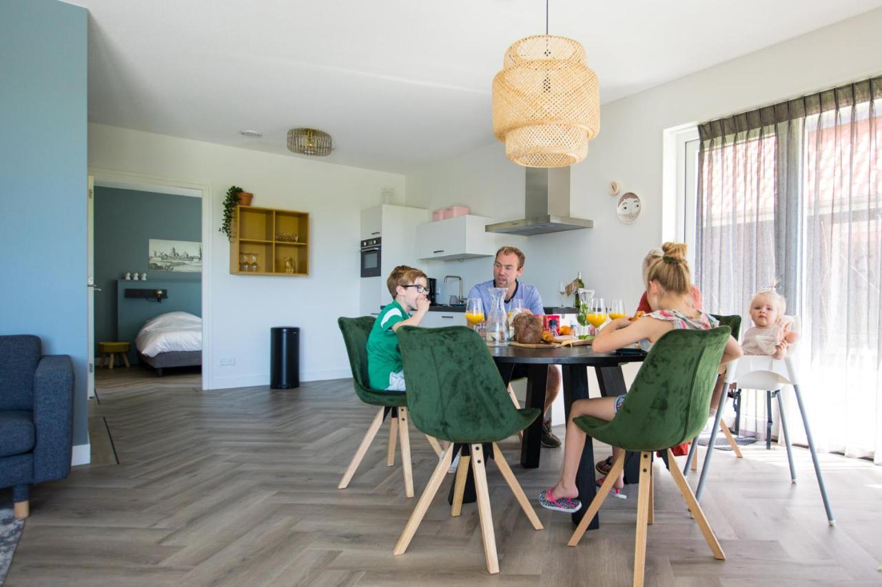 Vakantiehuis luxe - vakantiepark de Schreiershoek Dokkum Buitenkant foto